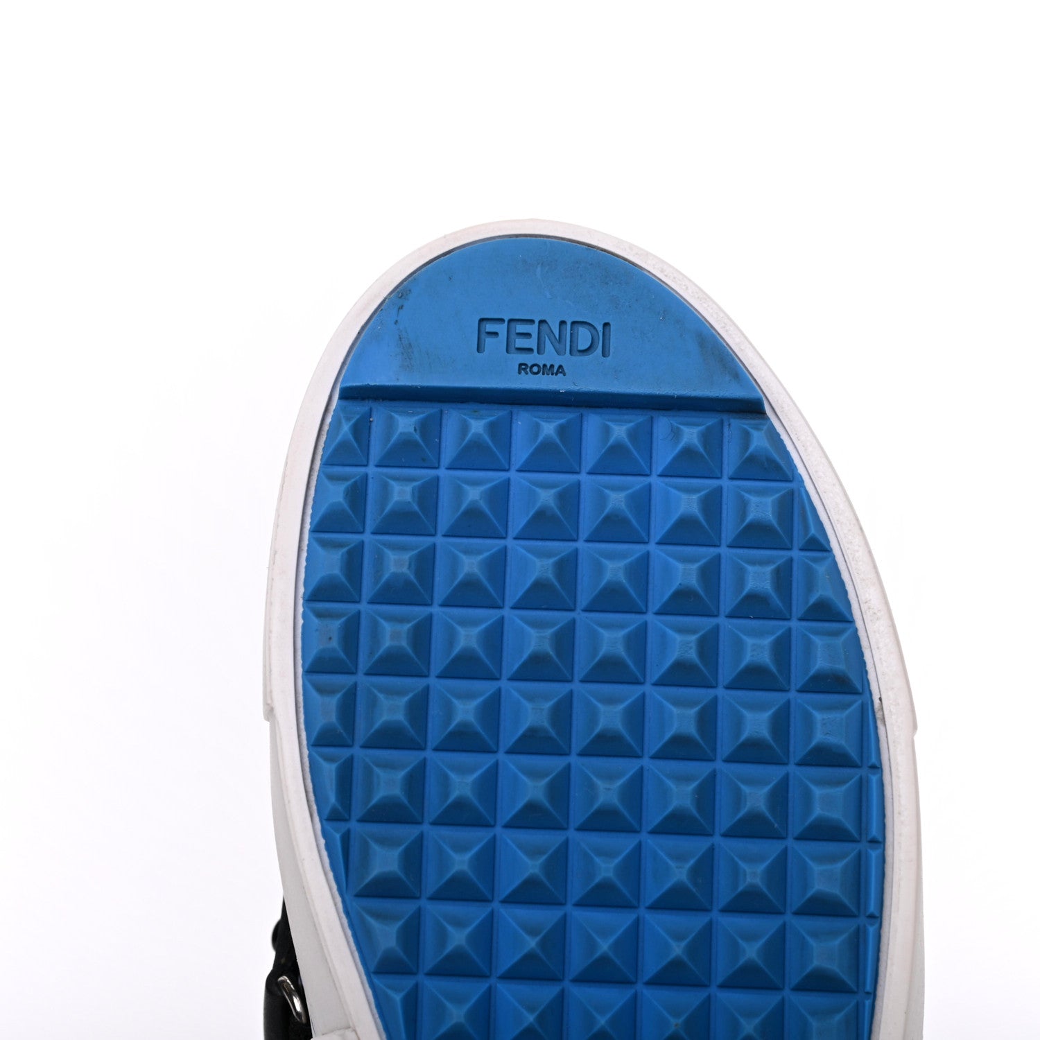 Fendi Calfskin Studded Karlito Slip On Sneaker 36 Black 13 of 24
