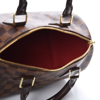 Louis Vuitton Damier Ebene Speedy Bandouliere 25 5 of 8