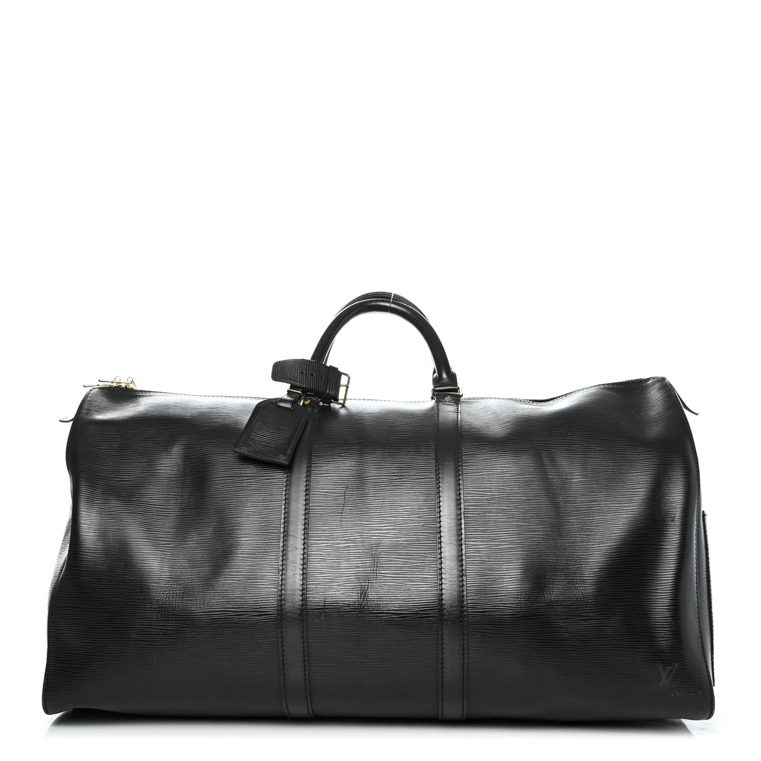 Louis Vuitton Epi Keepall 55 Black 1 of 4