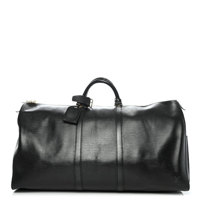 Louis Vuitton Epi Keepall 55 Black 1 of 4
