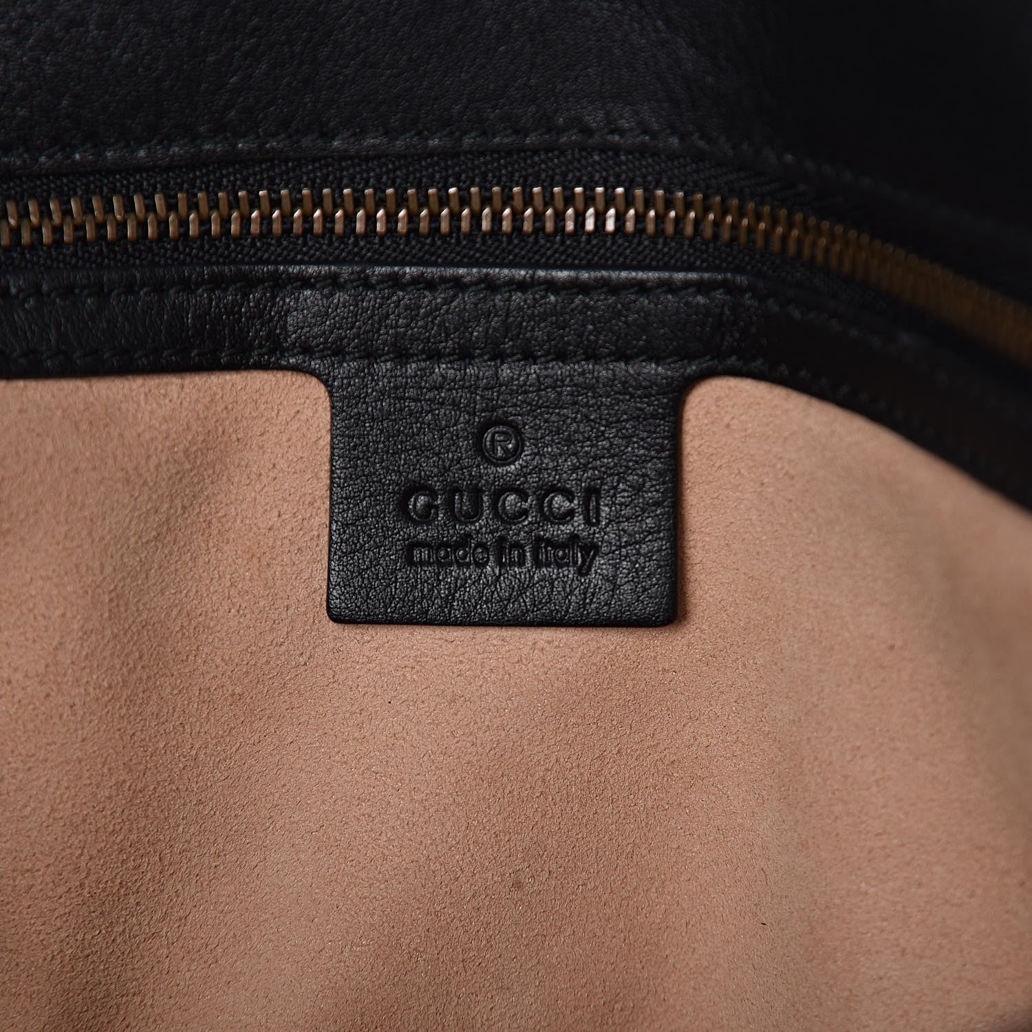 Gucci Calfskin Matelasse Medium GG Marmont Shoulder Bag Black 8 of 14