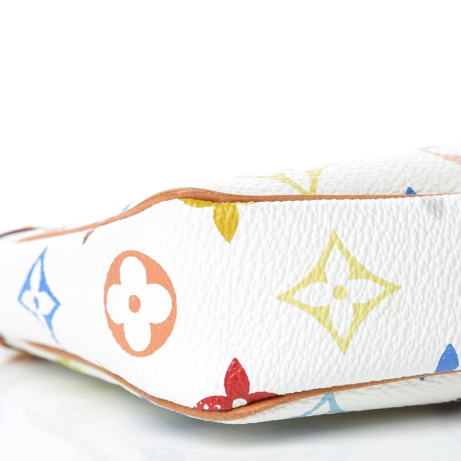 Louis Vuitton Monogram Multicolor Pochette Accessories White 6 of 14