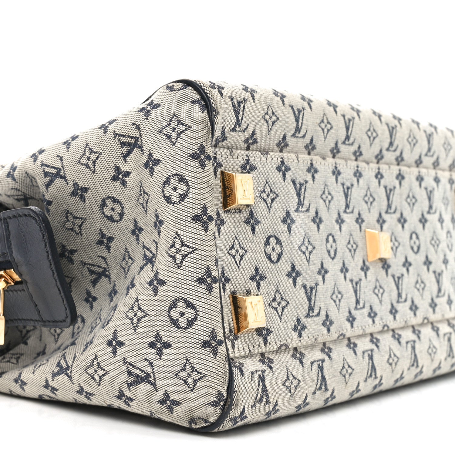 Louis Vuitton Mini Monogram Josephine PM Blue 8 of 9