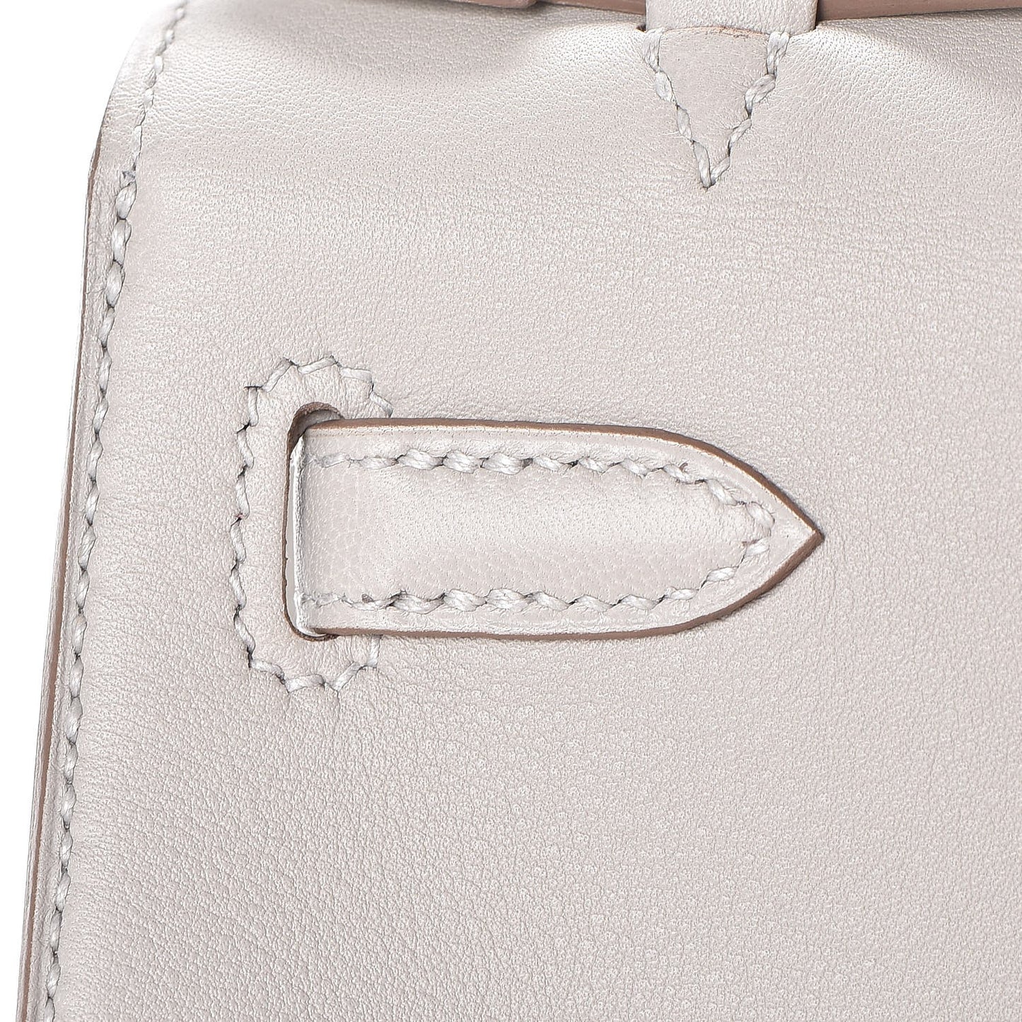 Swift Kelly Pochette Clutch Gris Perle
