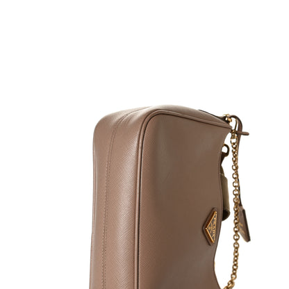 Prada Saffiano Re-Edition 2005 Shoulder Bag Cammeo Beige 18 of 18