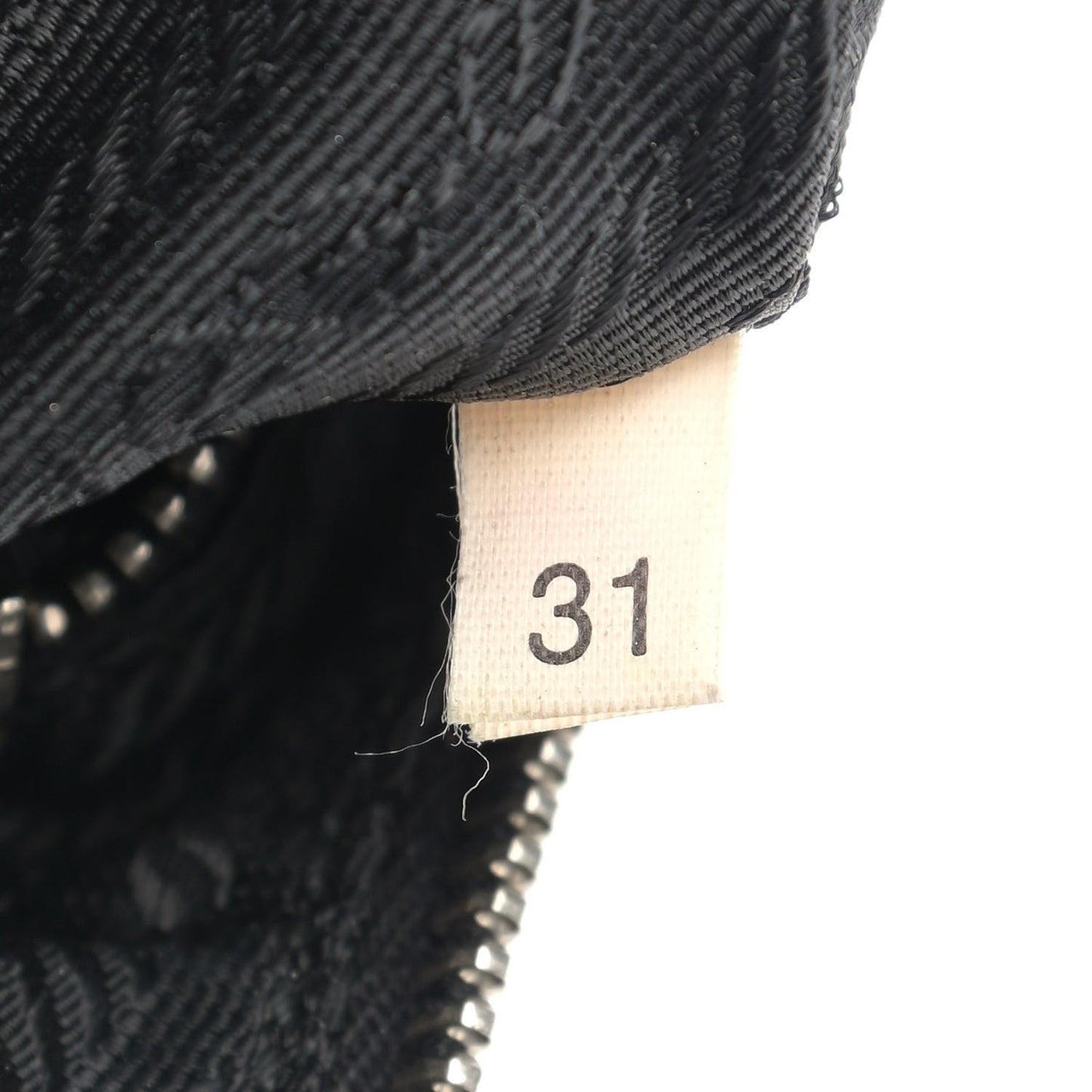 Tessuto Nylon Pochette Bag Black