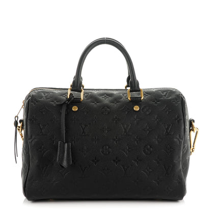 Louis Vuitton Empreinte Speedy Bandouliere 30 Black 1 of 7