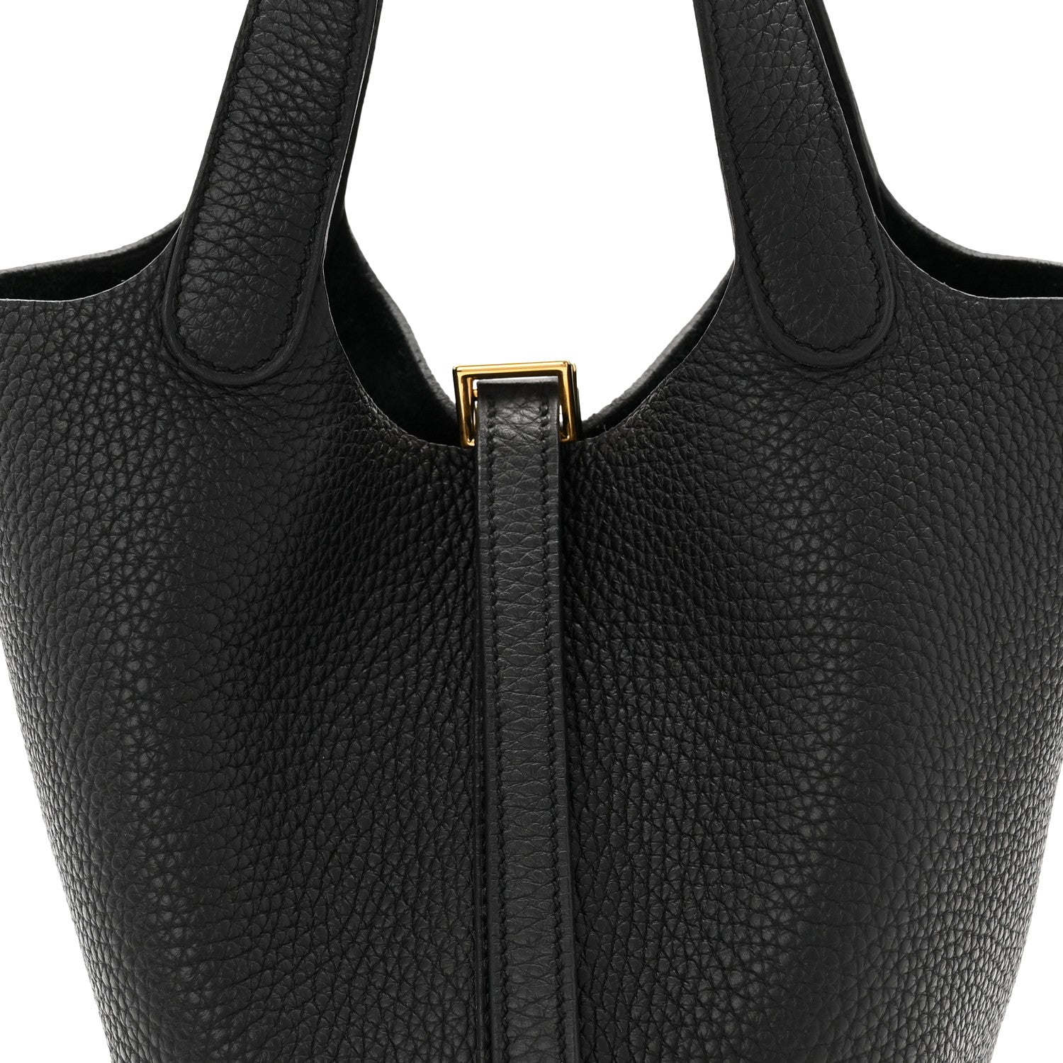 Hermes Taurillon Clemence Picotin Lock 18 PM Black 8 of 11
