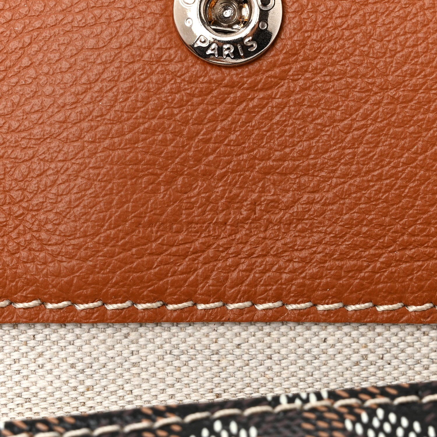 Goyard Goyardine Saint Louis PM Black Gold 7 of 11