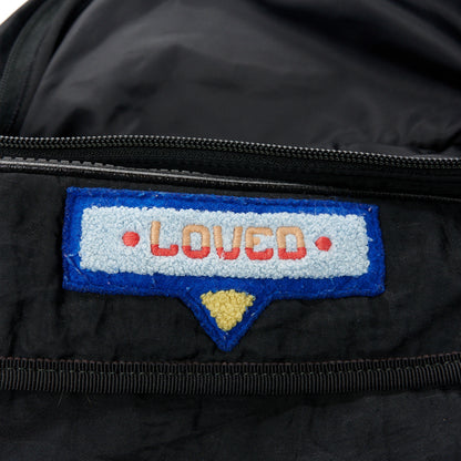 Gucci Nylon 80s Logo Patch Belt Bag Black 10 of 14