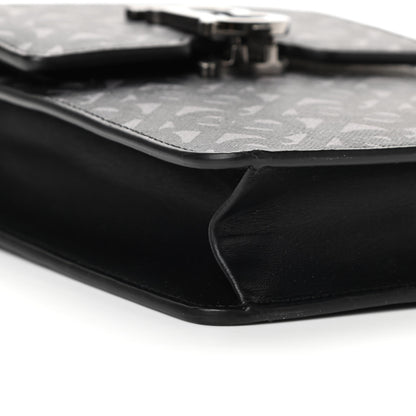 Burberry E-Canvas Monogram Robin Bag Black 8 of 9