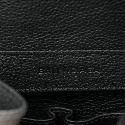 Balenciaga Calfskin Papier A5 Zip Around Tote Black 7 of 7