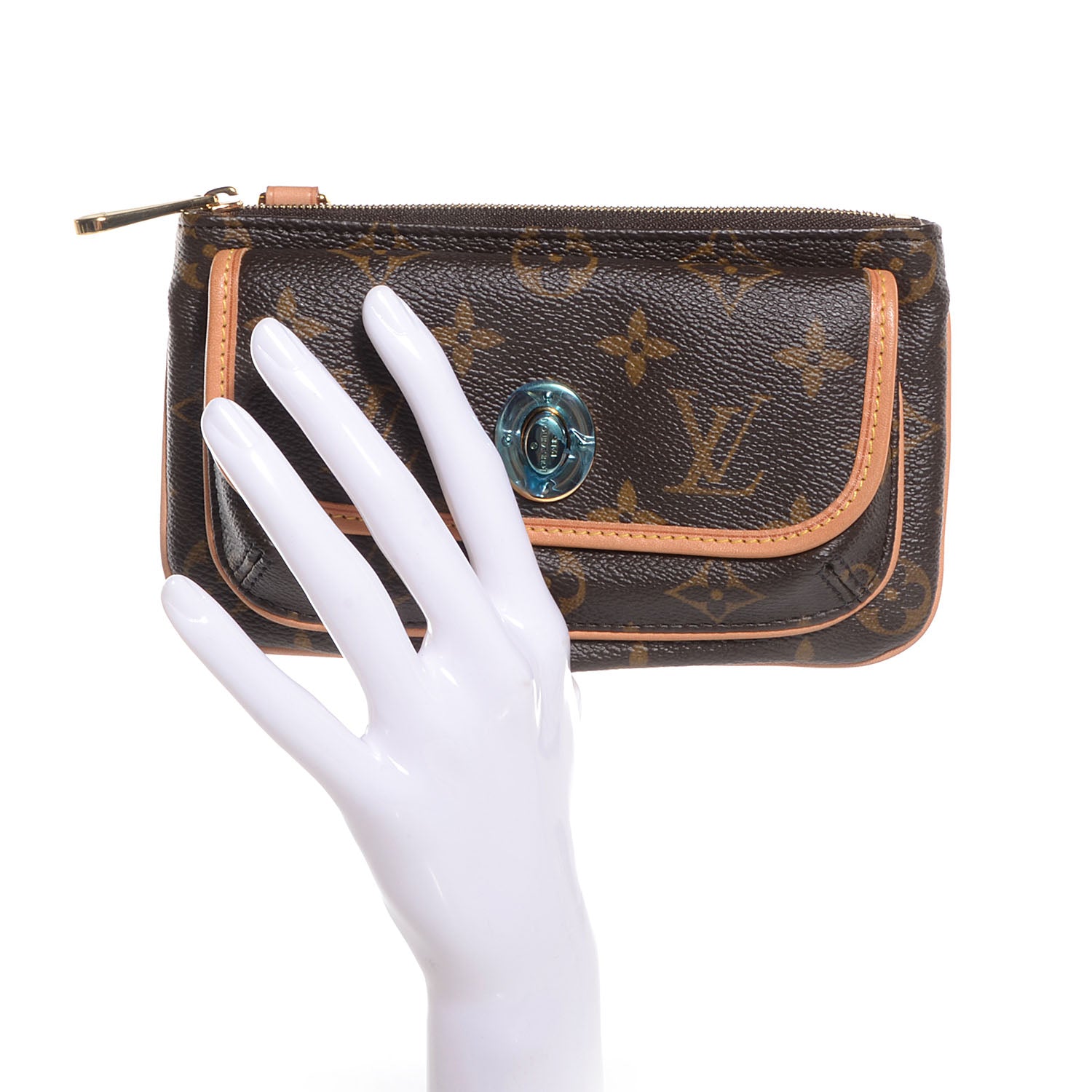 Louis Vuitton Monogram Tikal Pochette 2 of 7