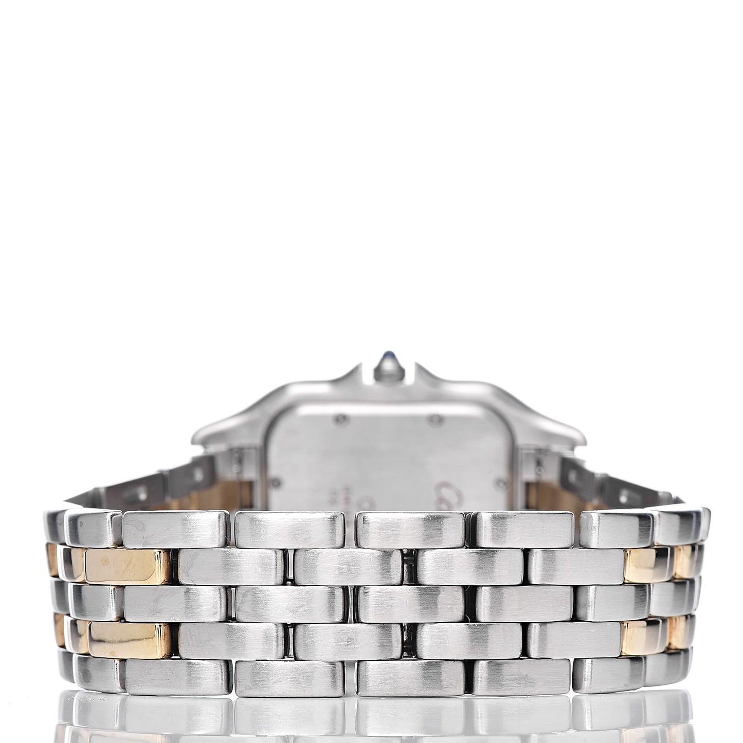 Stainless Steel 18K Yellow Gold 29mm Panthere Quartz Watch