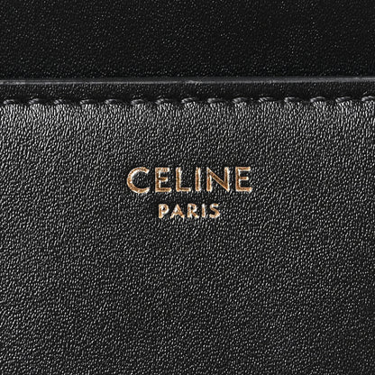 Celine Satinated Calfskin Small 16 Top Handle Bag Black 6 of 12