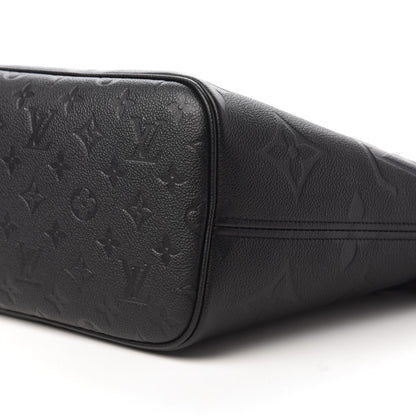 Louis Vuitton Empreinte Monogram Giant Neverfull MM Black 7 of 10