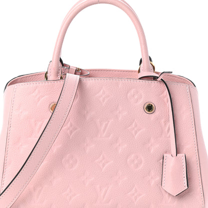 Louis Vuitton Empreinte Montaigne BB Rose Ballerine 7 of 9