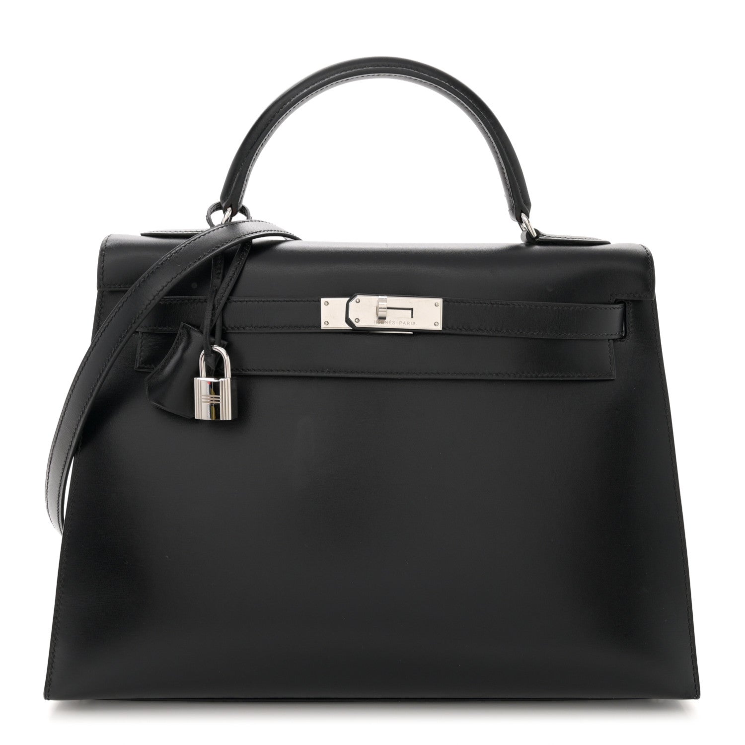 Hermes Box Kelly Sellier 32 Black 1 of 13