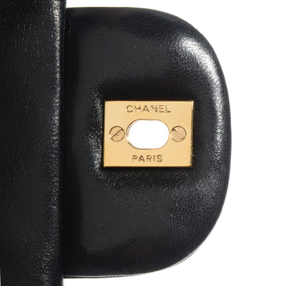 Chanel Lambskin Maxi Single Flap Black 9 of 9