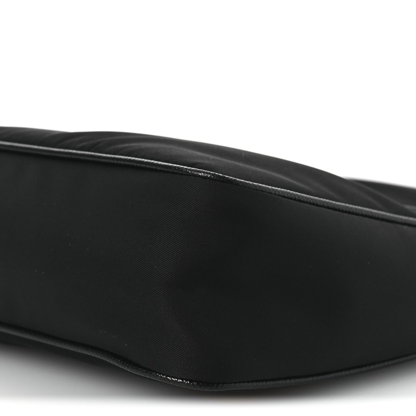 Tessuto Nylon Saffiano Mini Re-Edition 2005 Bag Black