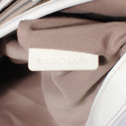 Burberry Nova Check Tote White 6 of 9