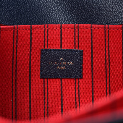 Louis Vuitton Empreinte Pochette Metis Marine Rouge 6 of 9