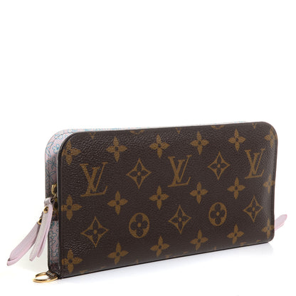 Louis Vuitton Monogram Fleuri Insolite Wallet Rose 3 of 7