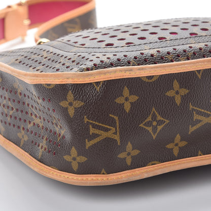 Louis Vuitton Monogram Perforated Musette Fuchsia 8 of 9