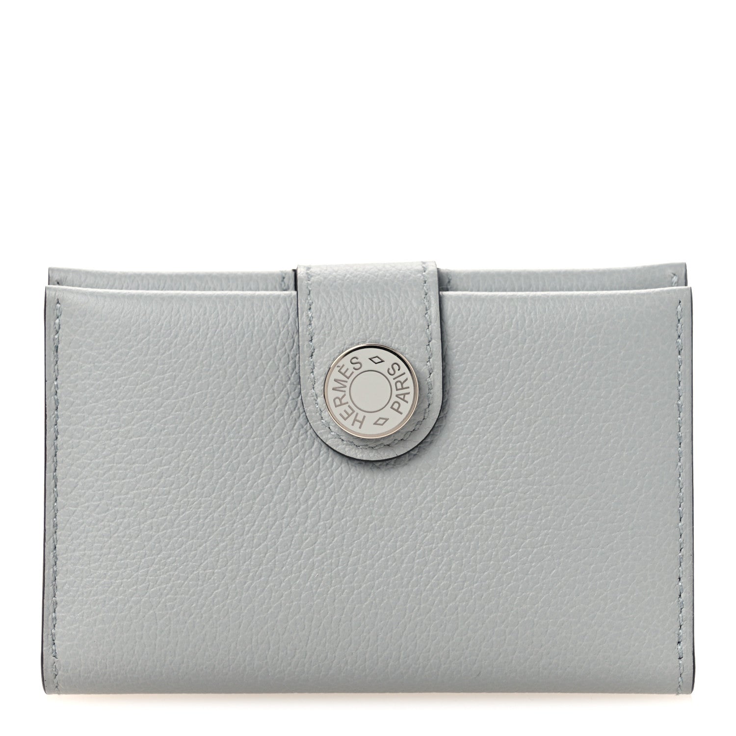 Hermes Evercolor RMS Card Holder Bleu Glacier 1 of 8