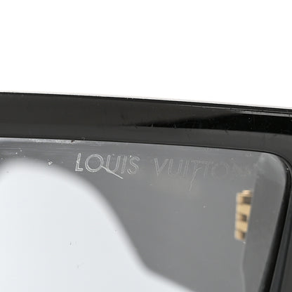 Louis Vuitton Acetate Swarovski Crystal Cyclone Sunglasses Z1578E Black 8 of 9