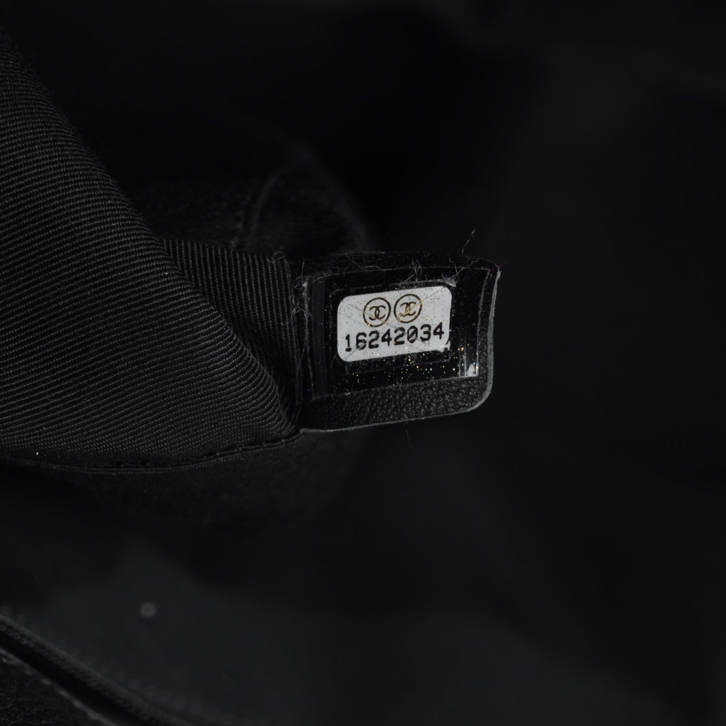 Calfskin Cerf Executive Shopper Tote Black