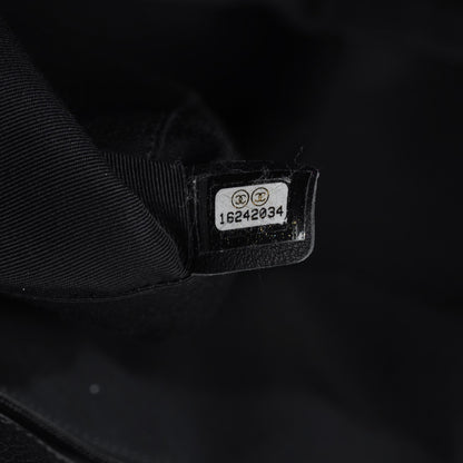 Chanel Calfskin Cerf Executive Shopper Tote Black 7 of 7