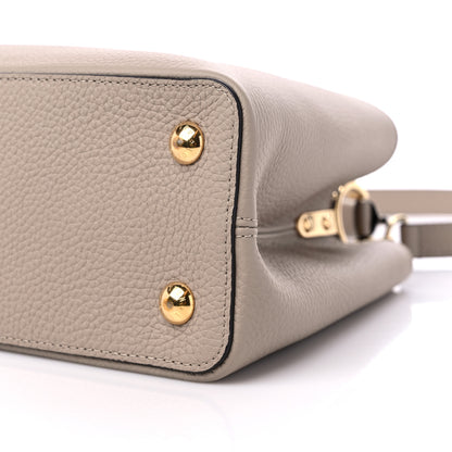 Louis Vuitton Taurillon Capucines MM Galet 8 of 8