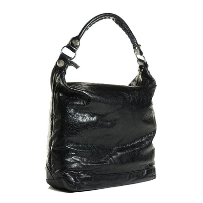 Balenciaga Chevre Giant 21 Silver Hardware Day Hobo Black 3 of 12