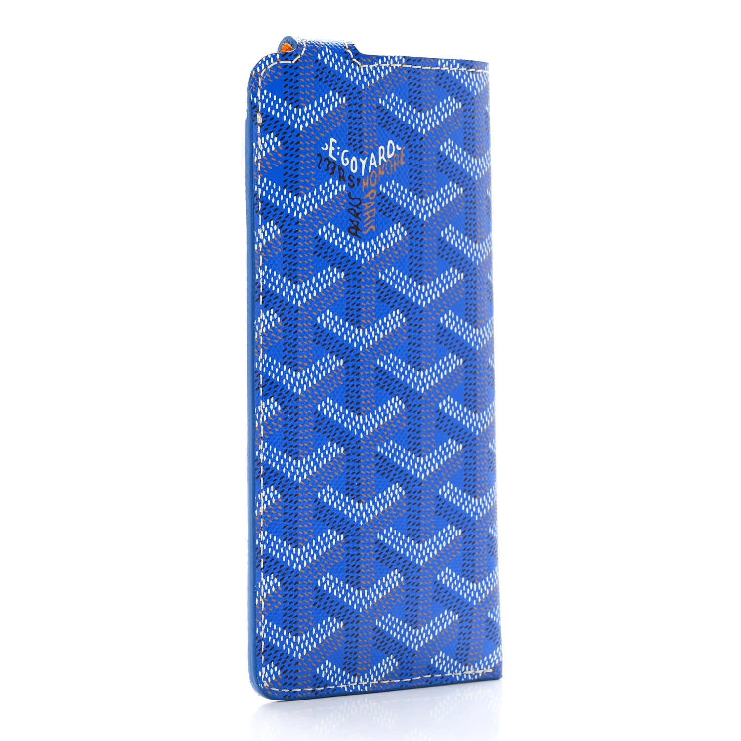 Goyard Goyardine Montmartre Glasses Case Sky Blue 2 of 5