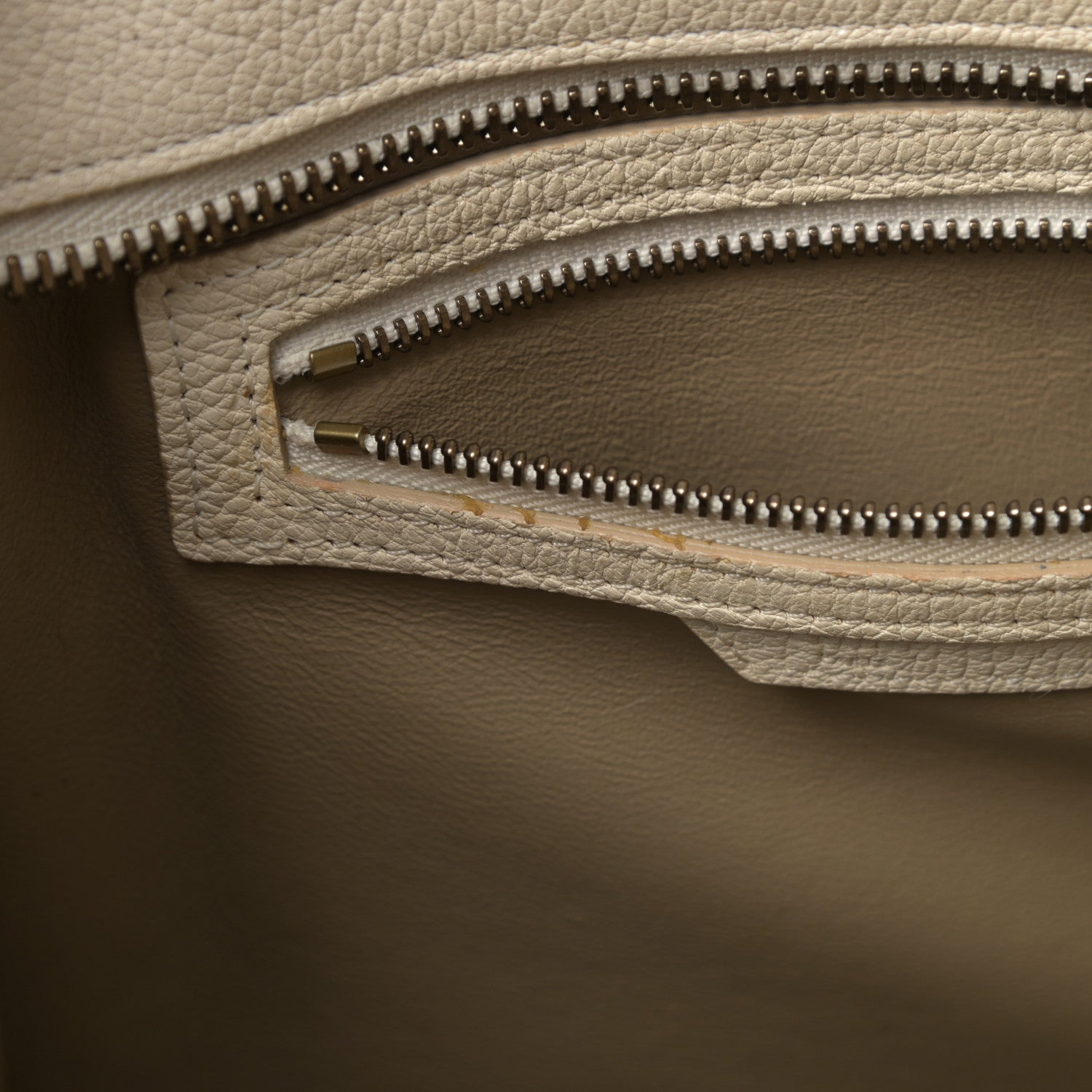 Celine Goatskin Micro Luggage White 13 of 21