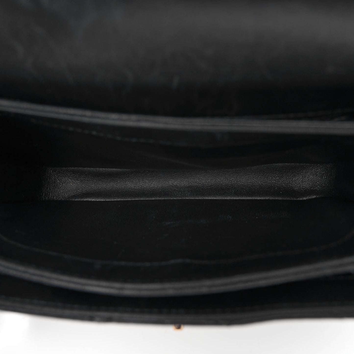 Lambskin Quilted Small Trendy CC Dual Handle Flap Bag Black