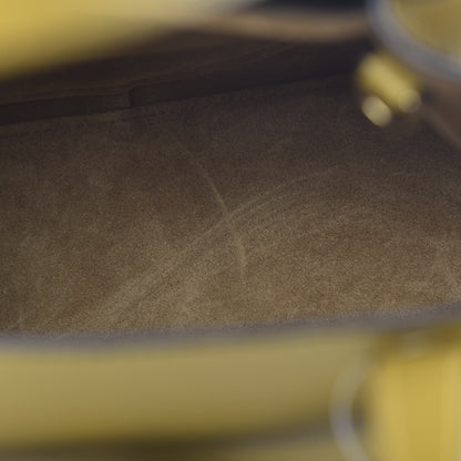 Loewe Calfskin Mini Gate Tote Ochre 9 of 10