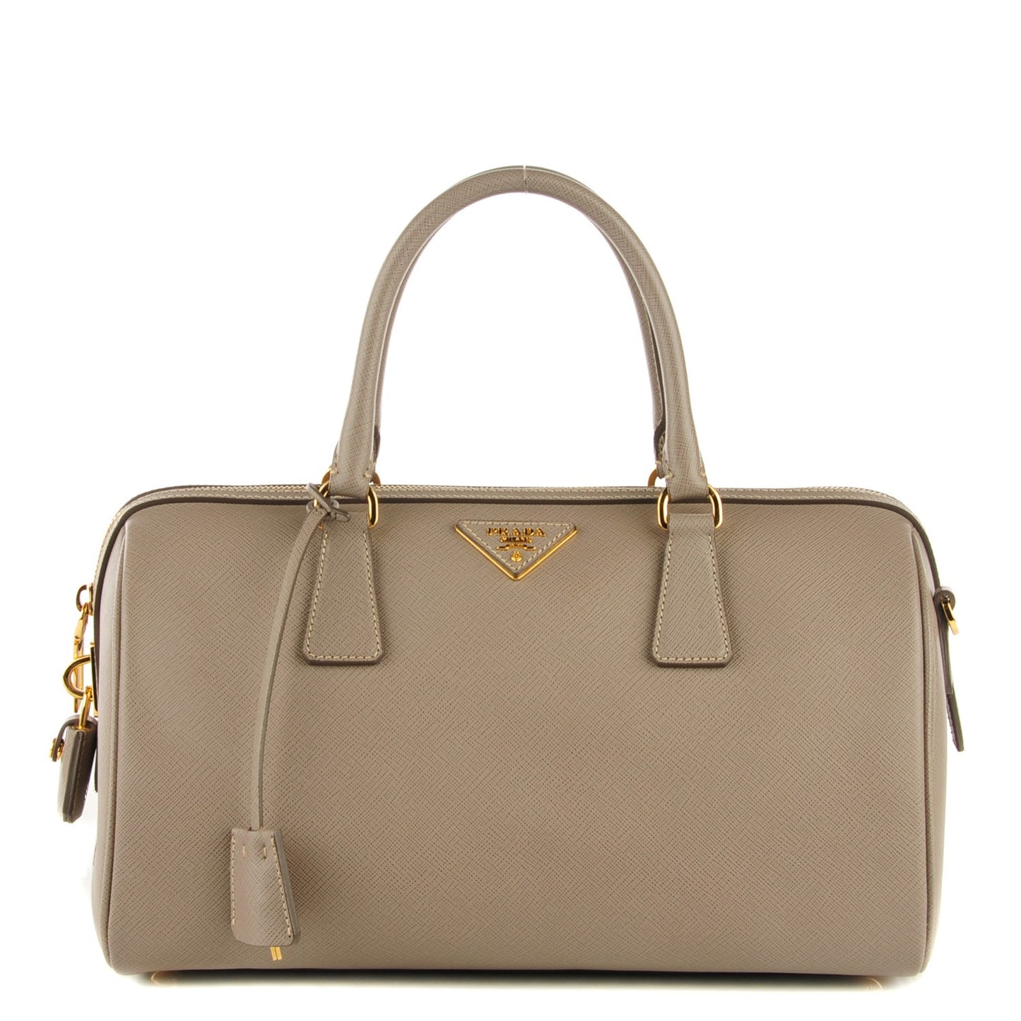 Saffiano Lux Bowler Argilla