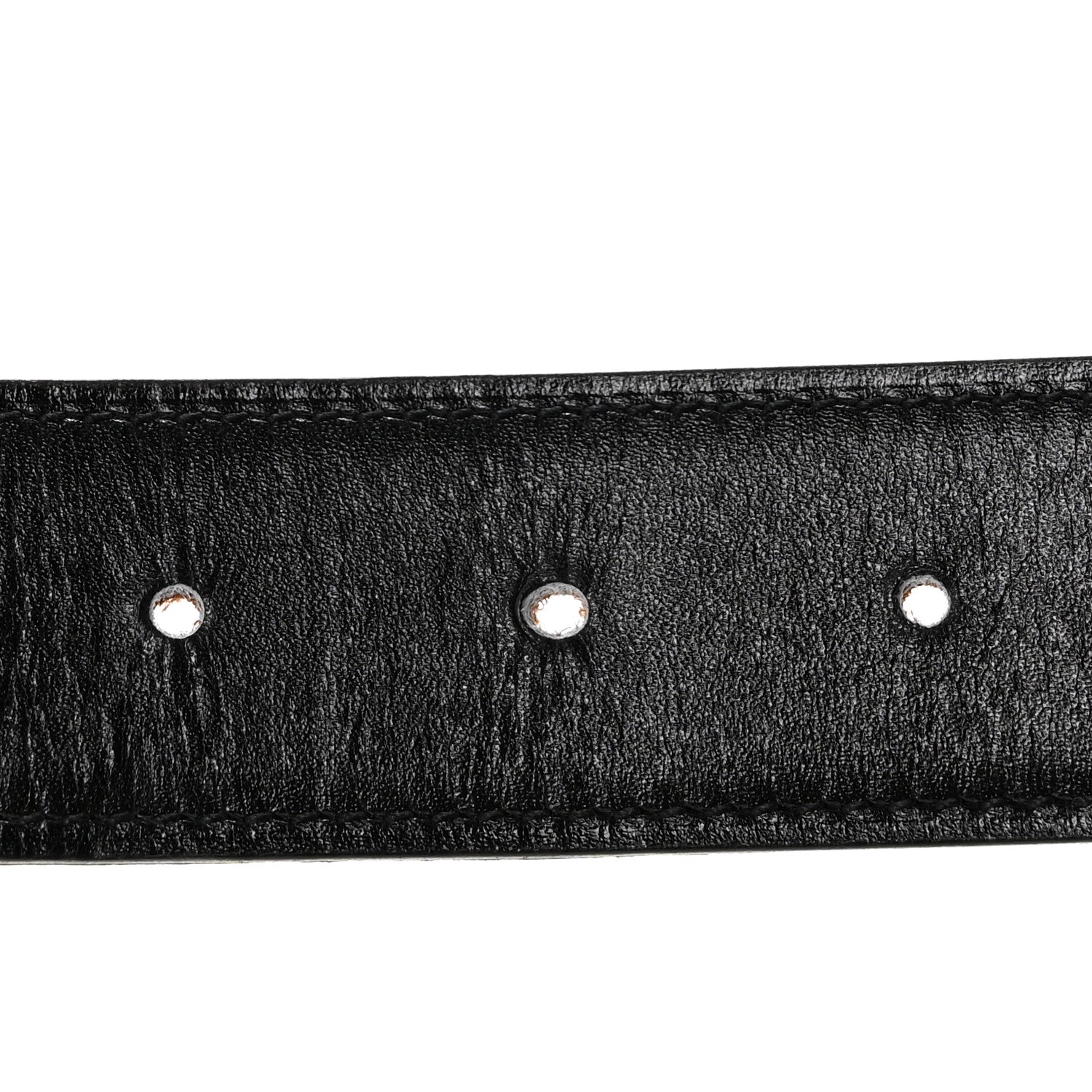 Hermes Box Togo 32mm Constance H Belt 90 36 Black Gold 3 of 7