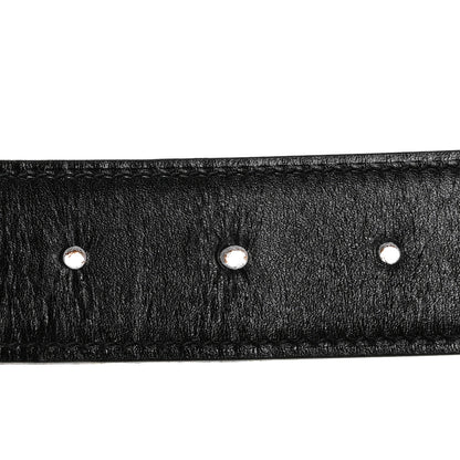 Hermes Box Togo 32mm Constance H Belt 90 36 Black Gold 3 of 7