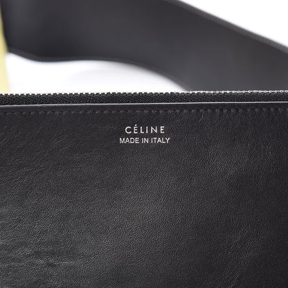 Celine Canvas Small Twisted Cabas Yellow Natural 8 of 17