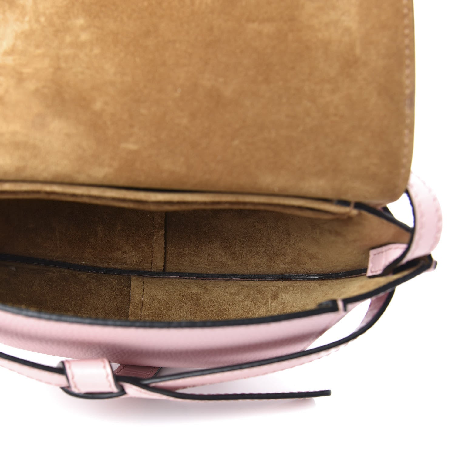 Loewe Grained Calfskin Mini Gate Crossbody Bag Pastel Pink 5 of 10