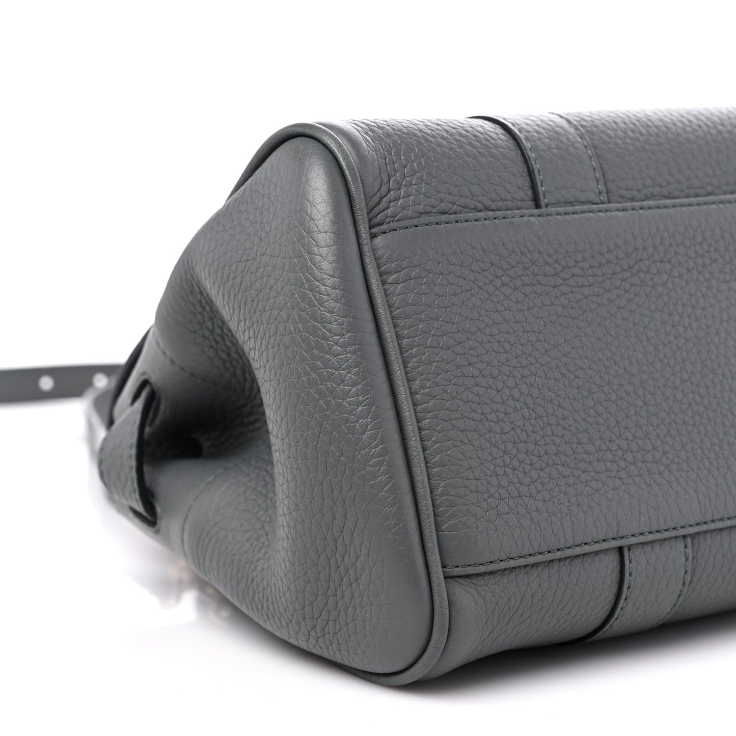 Classic Grain Small Bayswater Satchel Mole Grey