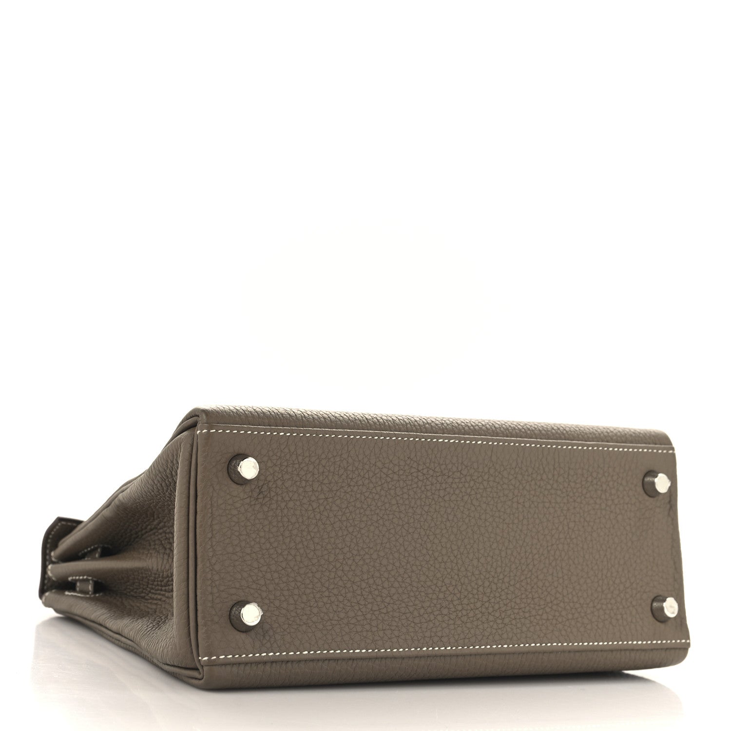 Hermes Togo Kelly Retourne 25 Etoupe 4 of 11