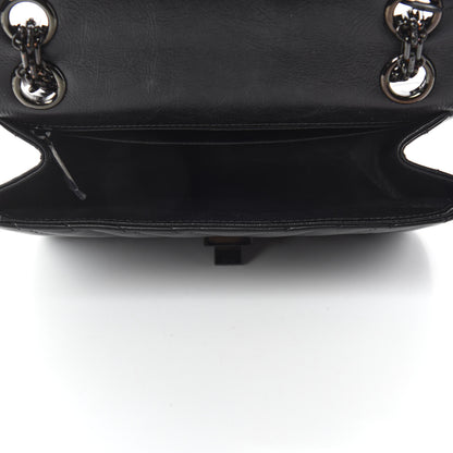 Chanel Aged Calfskin Chevron Quilted 2.55 Reissue Mini Flap So Black 5 of 11