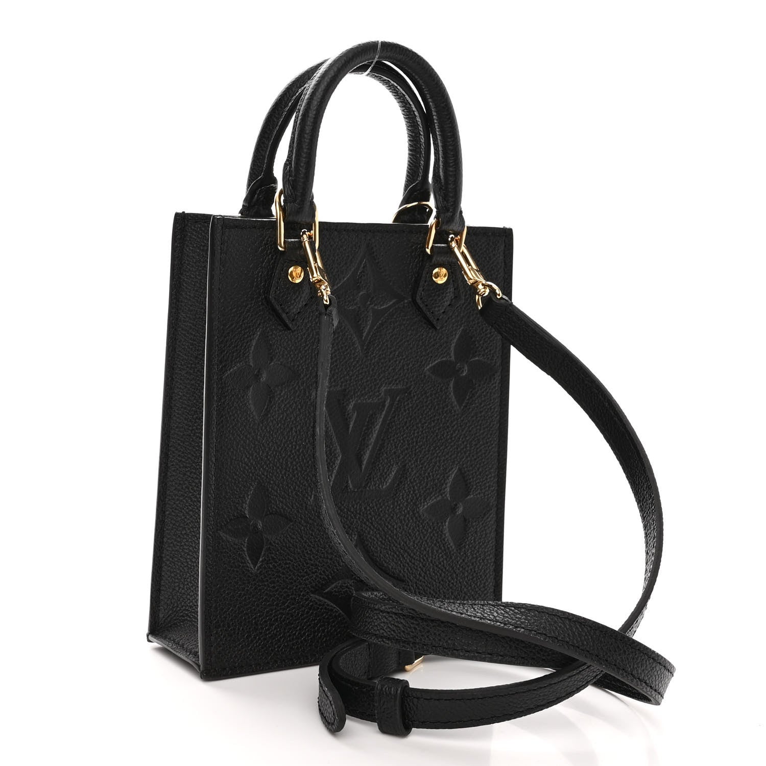 Louis Vuitton Empreinte Monogram Giant Petit Sac Plat Black 3 of 9