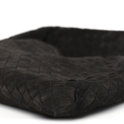 Bottega Veneta Suede Intrecciato Medium Hop Fondant 9 of 9
