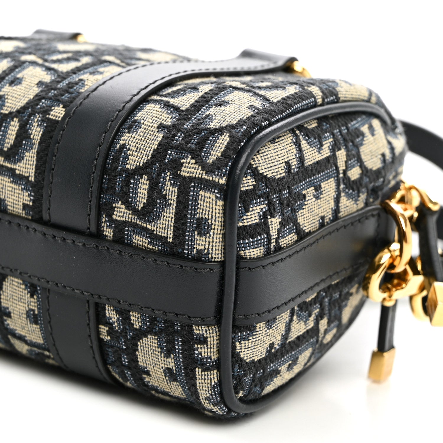 Christian Dior Oblique Nano Groove 17 Bag Blue 9 of 9