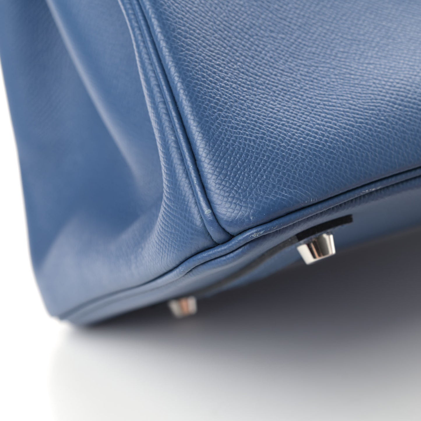 Epsom Birkin 35 Bleu Agate